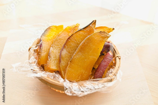 Fototapeta ヘルシーおやつ　干し芋