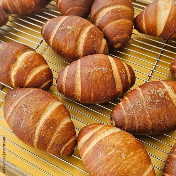 Obraz Perfect Salt Bread, Amazing Taste