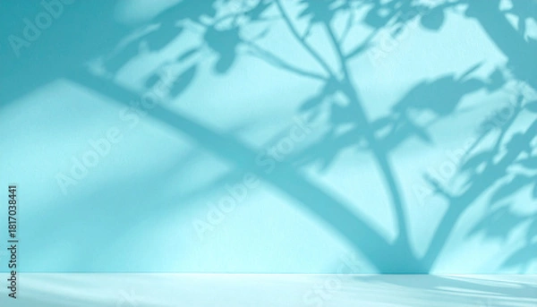 Obraz Botanical Shadows On Teal