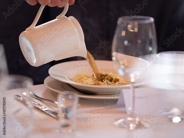 Fototapeta Zupa rosół