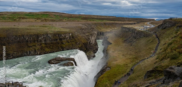 Obraz Gullfoss Waterfall