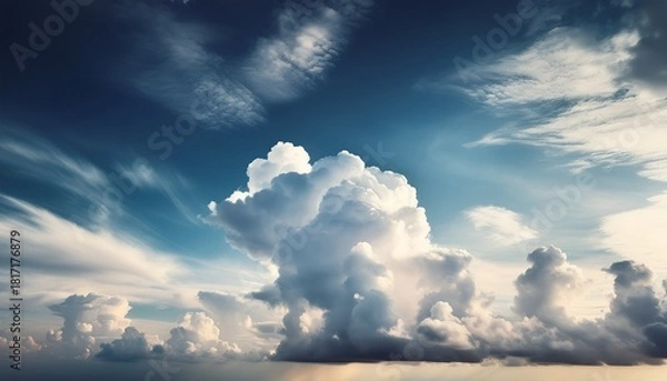 Fototapeta Vintage Cloudy Sky Background