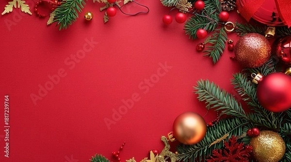 Obraz 3D_Christmas_promotion_background