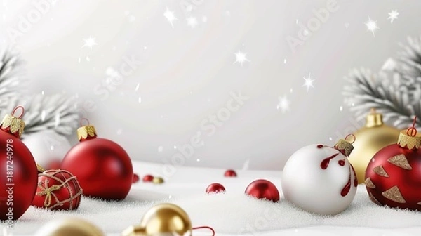 Obraz 3D_Christmas_promotion_background