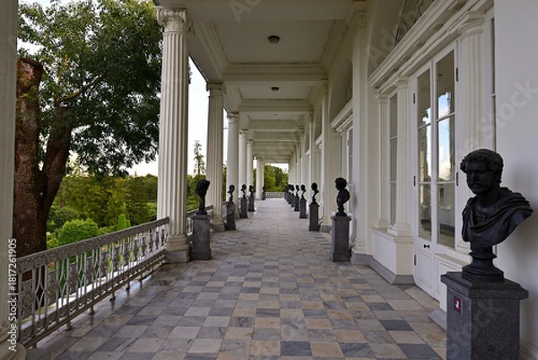Obraz The palace complex in the Catherine Park of Tsarskoye Selo.