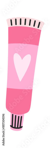 Obraz Cream tube Valentines day gift