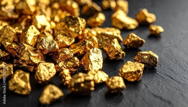 Obraz Gold Nuggets