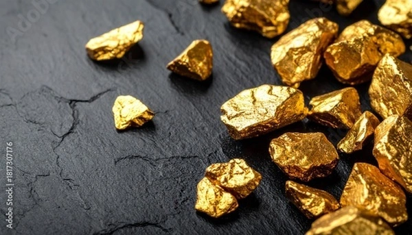 Obraz Gold Nuggets