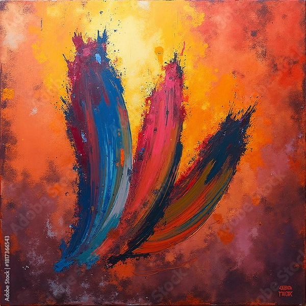 Obraz abstract watercolor background