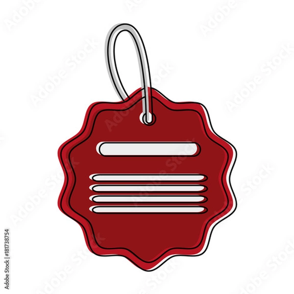 Fototapeta Shopping label tag