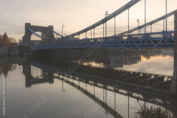 Obraz Most Grunwaldzki we Wrocławiu
