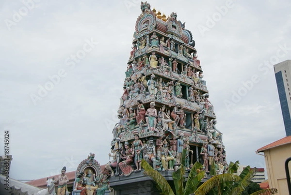 Fototapeta Der bunte Tempel