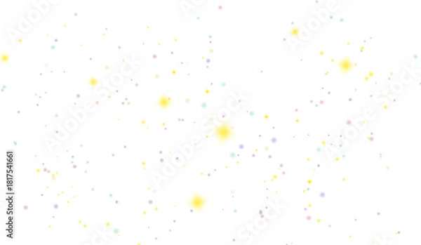 Obraz colorful confetti background