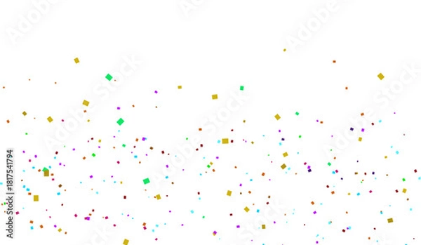 Obraz colorful confetti background