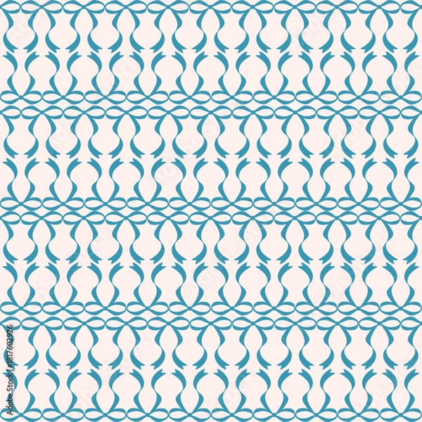 Obraz Set of seamless geometric pattern designs with decorative vintage elements