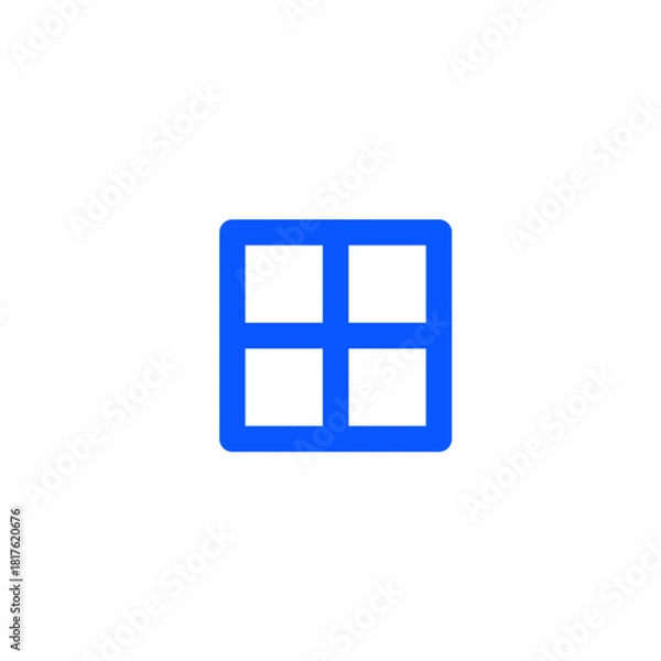 Fototapeta Puzzle solution business strategy icon
