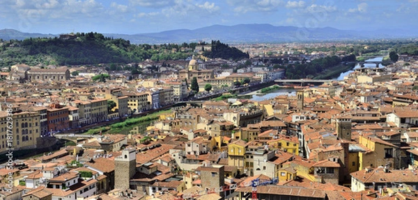 Obraz Arno River and bridges