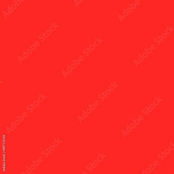 Fototapeta Solid Bright Red Color Background No Objects Simple Graphic Design Element