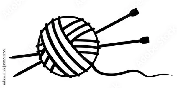 Obraz Plątanina nici i iglic