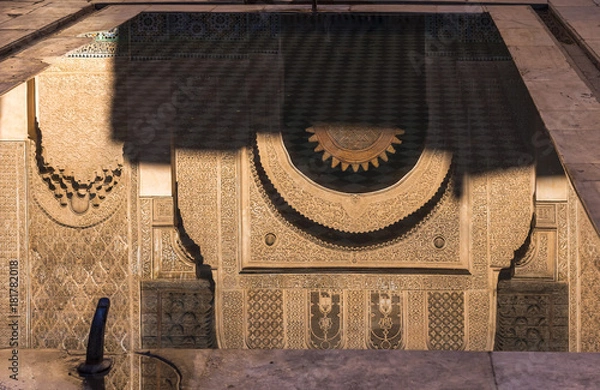 Fototapeta reflets de porte marocaine