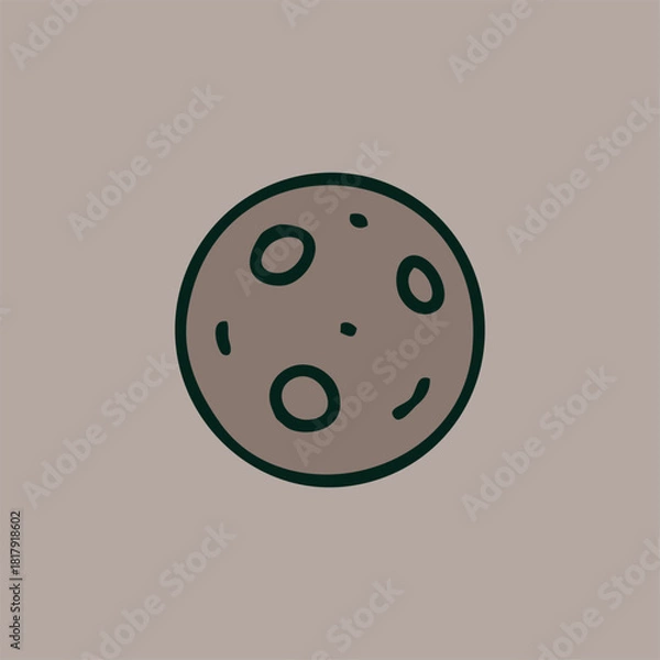 Fototapeta a complete collection of solar system elements