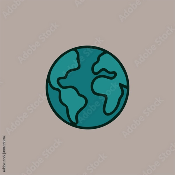 Fototapeta a complete collection of solar system elements