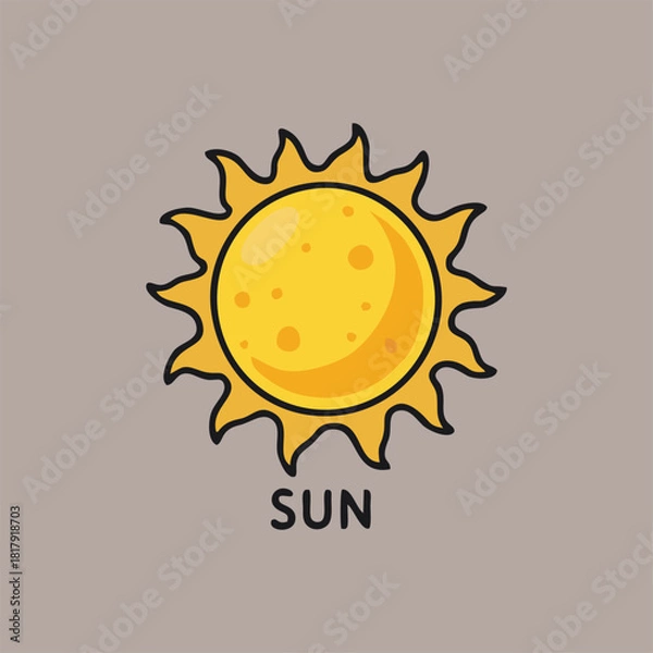 Fototapeta a complete collection of solar system elements