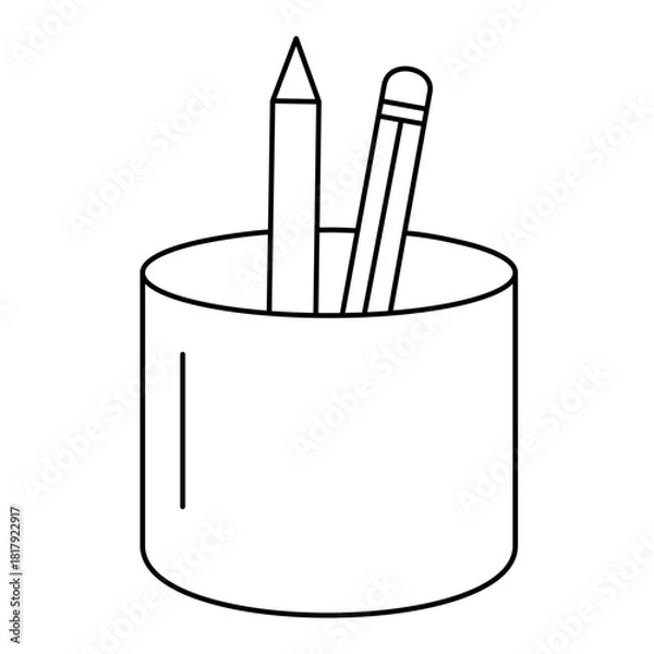 Fototapeta Pencil Box