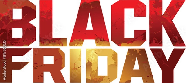 Obraz Black Friday design