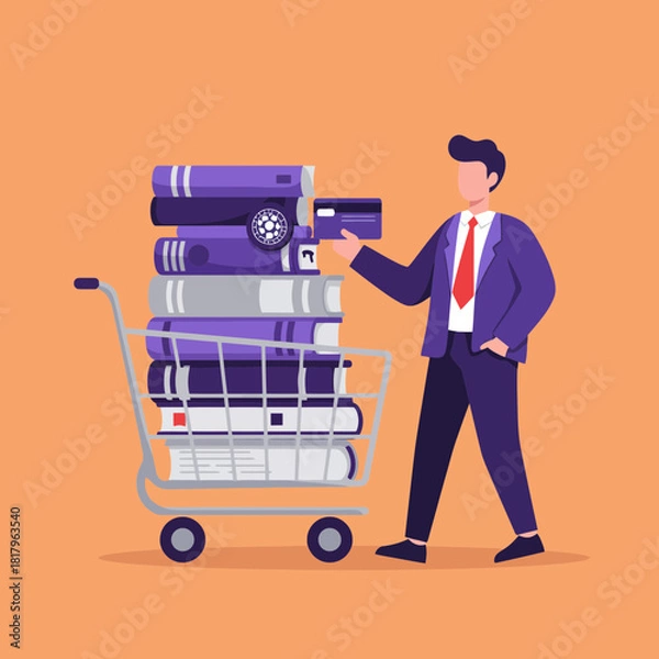 Obraz When Knowledge Is Everything Buying The Whole Library