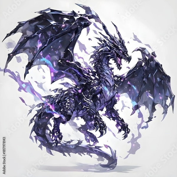 Obraz Shadow Crystal Dragoon Ascend