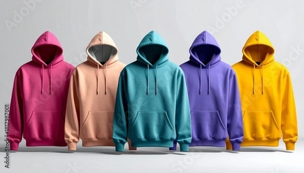 Obraz group of people in a row