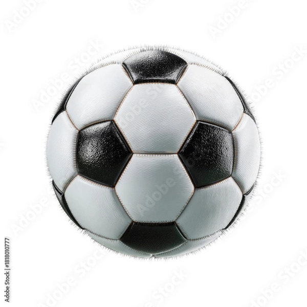 Obraz Soccer ball with fuzzy edge