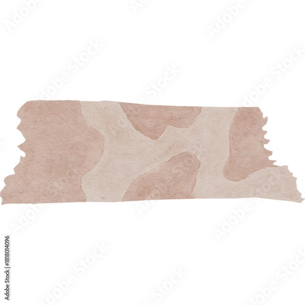 Fototapeta Camouflage Patterned Washi Tape