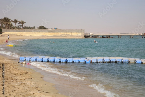 Fototapeta The Red Sea, The Beach, The Dock