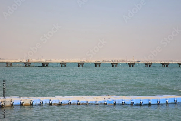 Fototapeta The Red Sea, The Dock, The Sky
