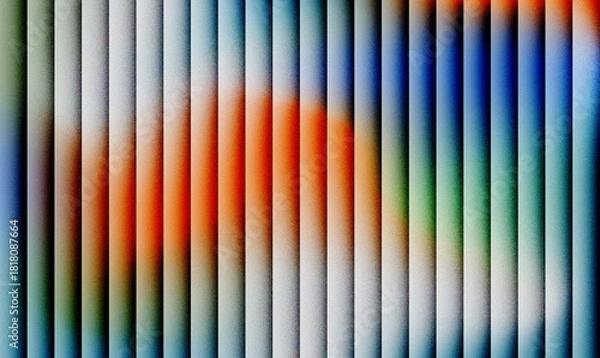 Obraz Abstract Vertical Lines and Colors A Modern and Textured Digital Art Design with Gradient Hues and Artistic Appeal