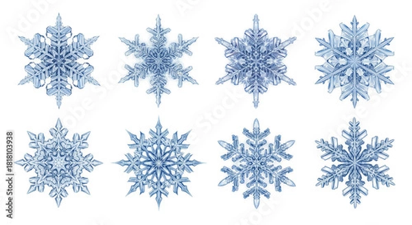 Obraz Festive Christmas Elements Collection.