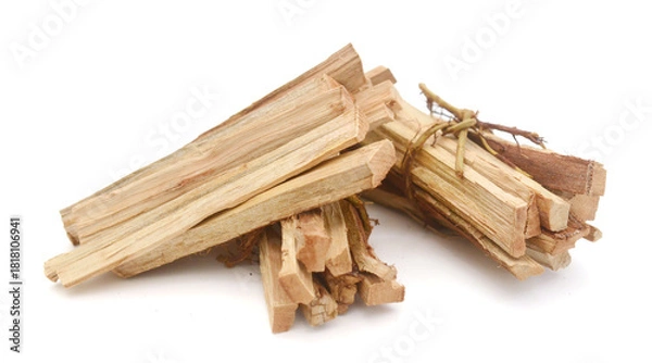 Obraz Fatwood on a white background