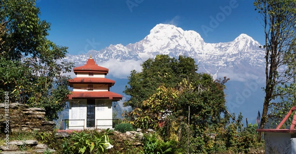 Fototapeta Annapurnablick