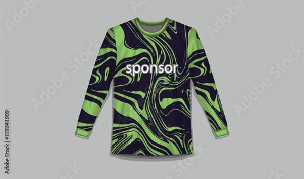 Obraz Performance Long Sleeve Sports Jersey