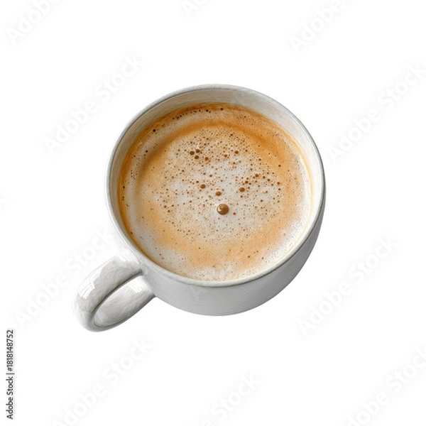 Obraz Cup of frothy coffee