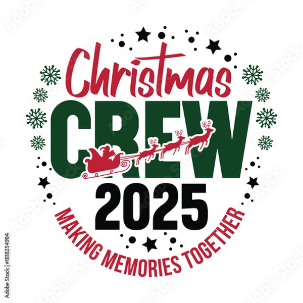 Obraz Christmas Crew 2025