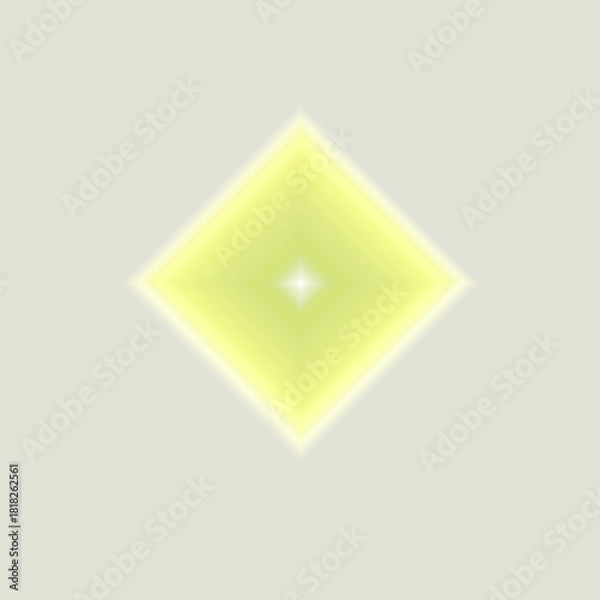 Fototapeta Colorful Diamond Gradient on Transparent Background – Vibrant Gemstone PNG
