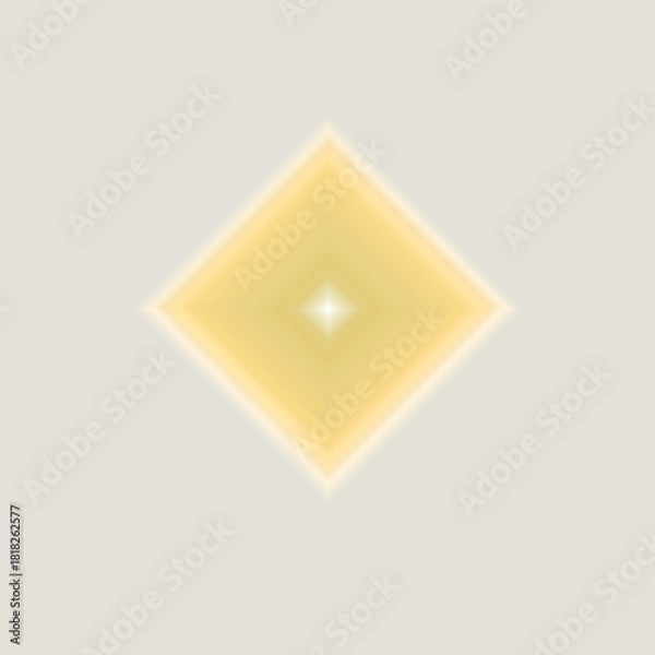 Fototapeta Colorful Diamond Gradient on Transparent Background – Vibrant Gemstone PNG