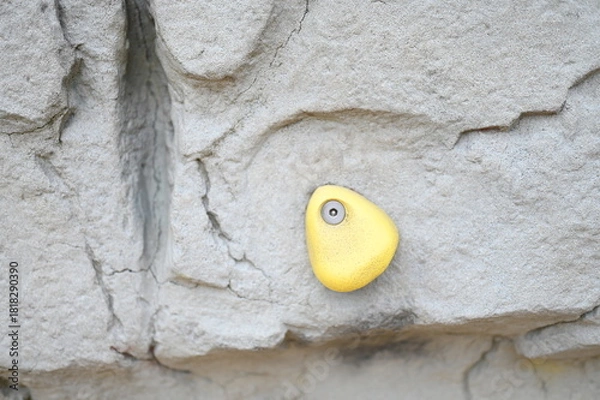 Obraz Mur d'escalade prises climbing holds