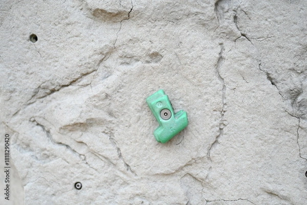 Obraz Mur d'escalade prises climbing holds