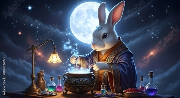 Obraz Jade Rabbit Goddess