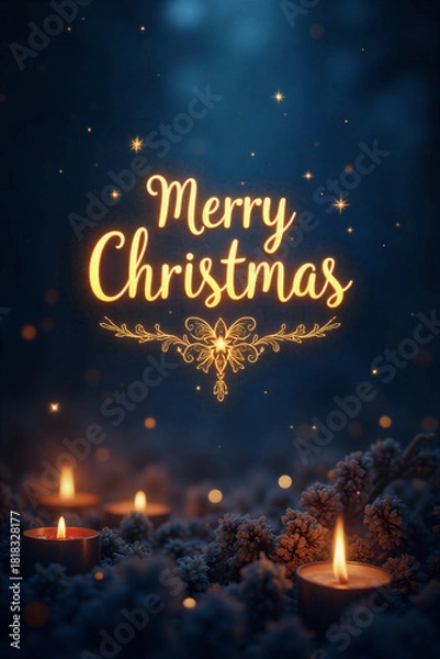 Obraz Christmas greeting 