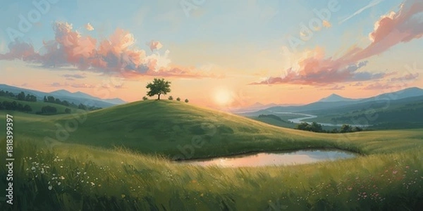 Fototapeta Background featuring an abstract pattern for text and layout design, suitable for editorial headers